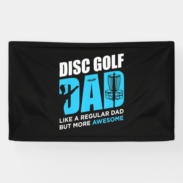 Disc Golf Daddy Banner (Horizontal)
