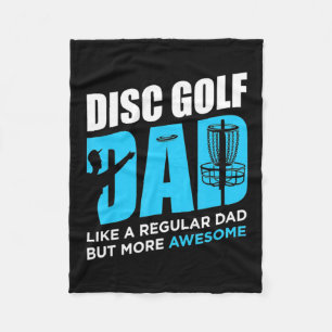 Disc Golf Daddy Fleece Blanket