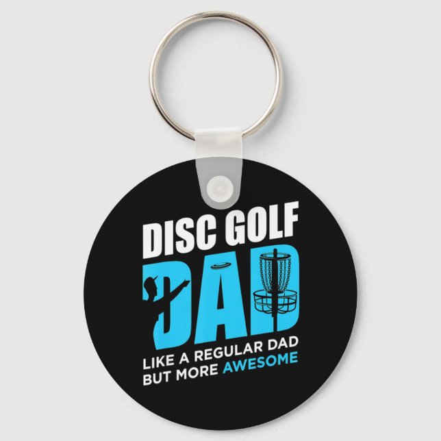 Disc Golf Daddy Key Ring (Front)