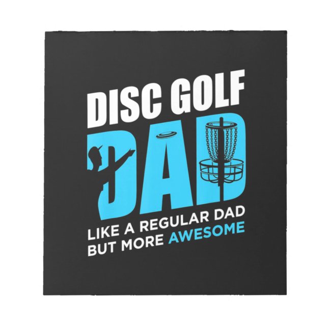 Disc Golf Daddy Notepad (Front)
