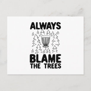 Disc Golf Disc Basket Gift Postcard