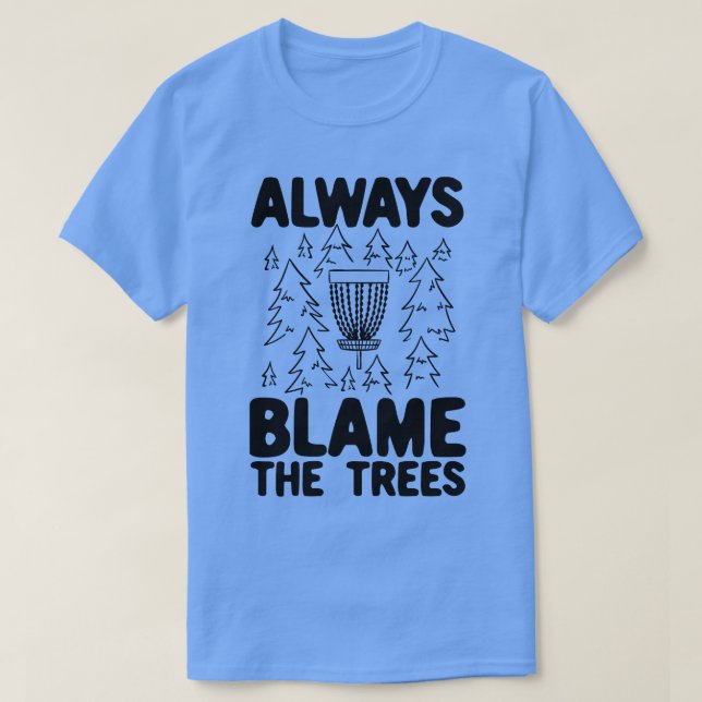Disc Golf Disc Basket Gift T-Shirt (Design Front)