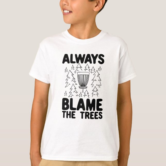 Disc Golf Disc Basket Gift T-Shirt (Front)