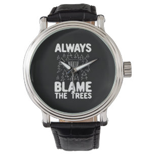 Disc Golf Disc Basket Gift Watch