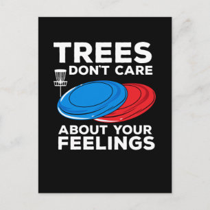 Disc Golf Disc Golf Frisbee Postcard