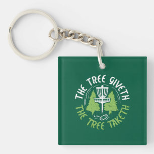 Disc Golf Disc Golf Player Gift Key Ring