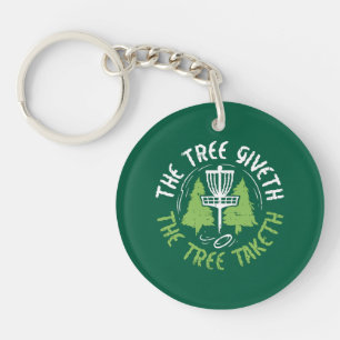 Disc Golf Disc Golf Player Gift Key Ring