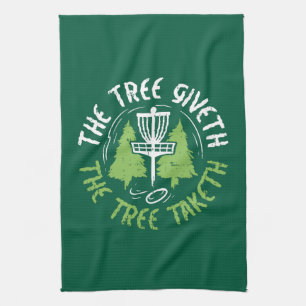 Disc Golf Disc Golf Player Gift Tea Towel