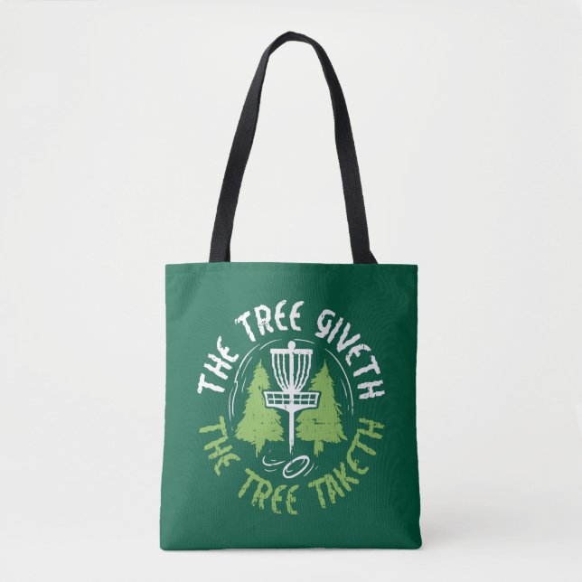 Disc Golf Disc Golf Player Gift Tote Bag (Front)