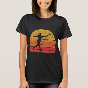Disc Golf Distressed Retro 80s Style Vintage T-Shirt