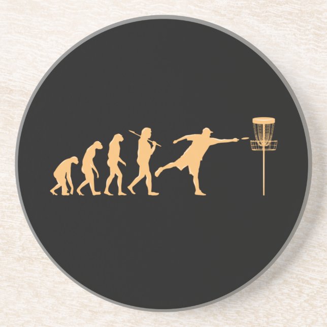 Disc Golf Evolution Coaster (Front)