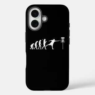 Disc Golf Evolution Disc Golf Gifts iPhone 16 Case