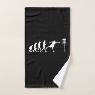 Disc Golf Evolution Disc Golf Gifts Hand Towel