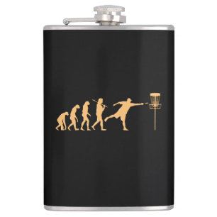 Disc Golf Evolution Hip Flask