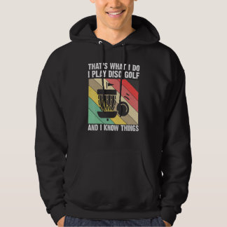 Disc Golf For Men Women Kids Disc Golf Player Hoodie