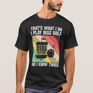 Disc Golf For Men Women Kids Disc Golf Player T-Shirt