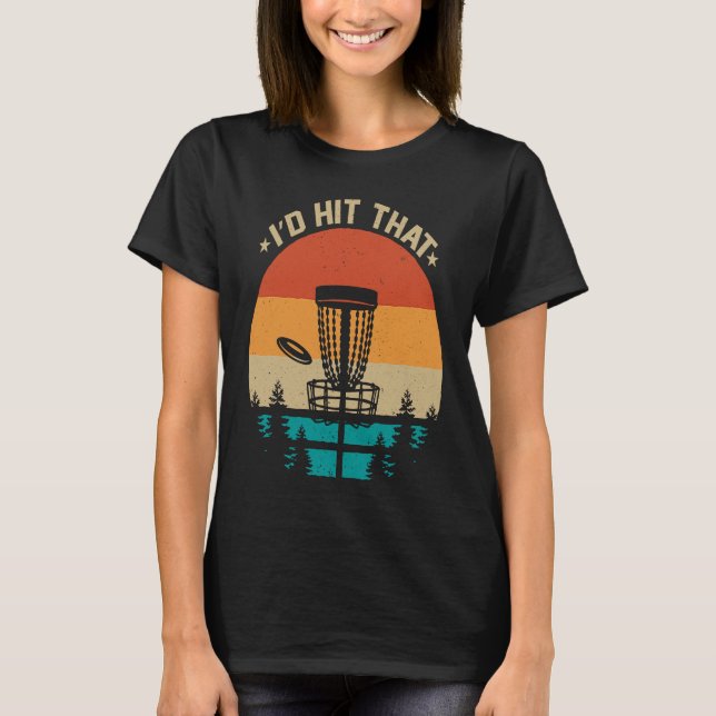 Disc Golf for Ultimate Frisbee Player  1 T-Shirt (Front)