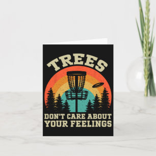 Disc Golf For Women And Men Funny Card