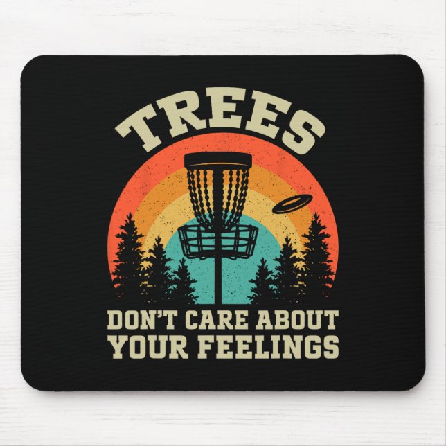 Disc Golf For Women And Men Funny  Mouse Mat (Front)