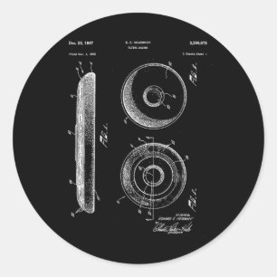 Disc Golf Frisbee Golf Disc Golfer Frolf Disc Golf Classic Round Sticker