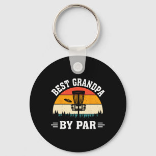 Disc Golf Frisbee Golfer Disc Golfing Best Grandpa Key Ring