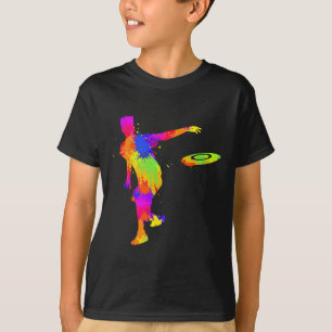 Disc Golf Frisbee Men Boys Kids T-Shirt