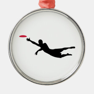 Disc golf frisbee metal tree decoration