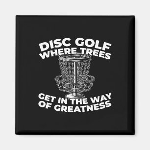 Disc Golf Frisbee Outdoor Sport - Tree _1 Magnet