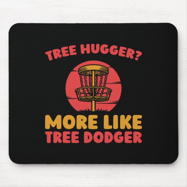Disc Golf Frisbee Outdoor Sport - Tree  Mouse Mat (Front)