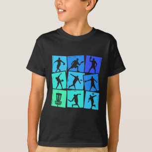 Disc Golf Frisbees Men Kids Boys T-Shirt