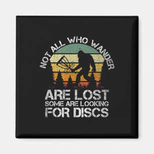 Disc Golf Funny Bigfoot Tee For Men Women Apparel Magnet