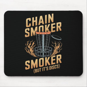 Disc Golf Funny Design For Men Women Disc Golf Pla Mouse Mat