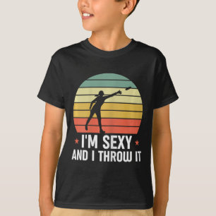 Disc Golf Funny Disc Golfer I'm Y And I Throw It F T-Shirt