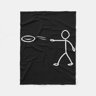 Disc Golf Funny Frisbee Frolf Men Women Kids  Fleece Blanket