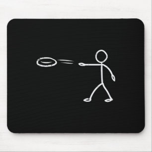 Disc Golf Funny Frisbee Frolf Men Women Kids Mouse Mat