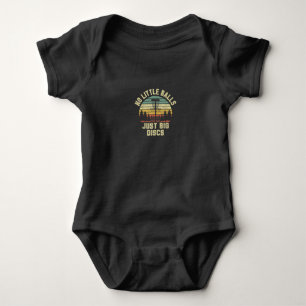Disc Golf Funny No Little Balls Disc Golf Gift Baby Bodysuit