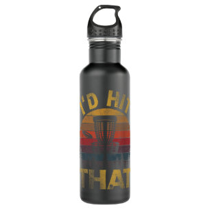 Disc Golf Funny Retro I'd Hit That Golf Disc Lover 710 Ml Water Bottle
