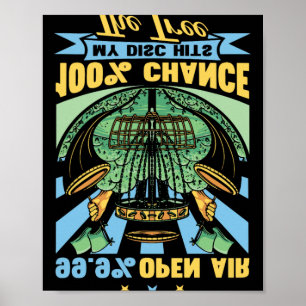 Disc Golf Gift Disc Golfer Stuff And Accessories F Poster