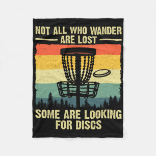 Disc Golf Gift Disc Golfer Stuff And Accessories U Fleece Blanket