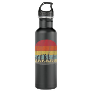 Disc Golf Gift Retro Evolution Disc Golf 710 Ml Water Bottle