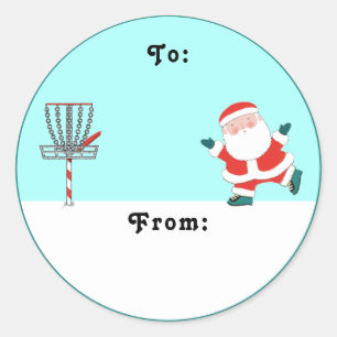 Disc Golf Gift Tag
