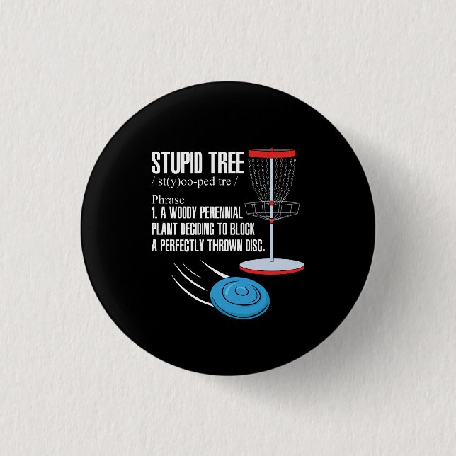 Disc Golf Gifts 3 Cm Round Badge (Front)