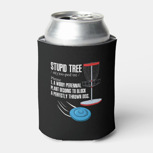 Disc Golf Gifts Can Cooler (Can Front)