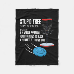Disc Golf Gifts Fleece Blanket