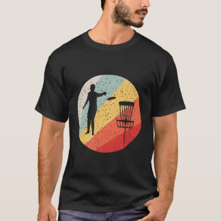 Disc Golf Gifts Vintage Retro Disc Golfing T-Shirt