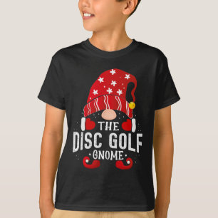 Disc Golf Gnome Matching Christmas Pjs For Family T-Shirt