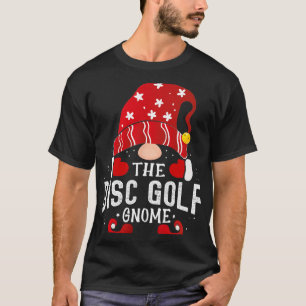 Disc Golf Gnome Matching Christmas Pjs For Family T-Shirt