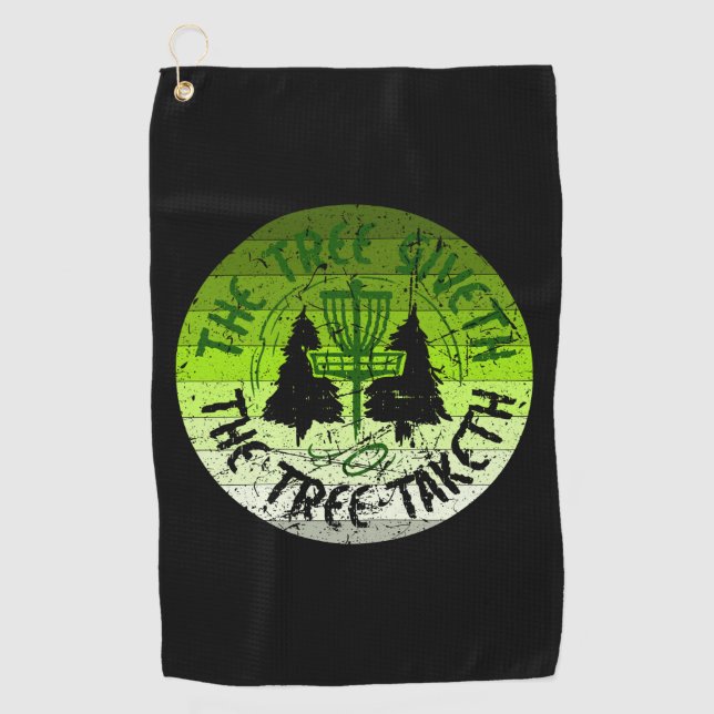 Disc Golf  Golf Towel (Front)
