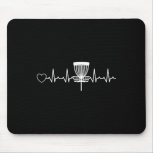 Disc Golf Heartbeat Disc Golf Basket Disc Golf Mouse Mat