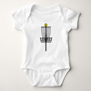 Disc Golf Hole Baby Bodysuit